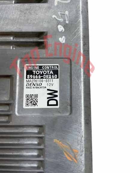 DENSO Engine Control Unit (ECU/ECM) – Toyota Hilux 1GD 4WD MTM (89666-0KQ60) – DW